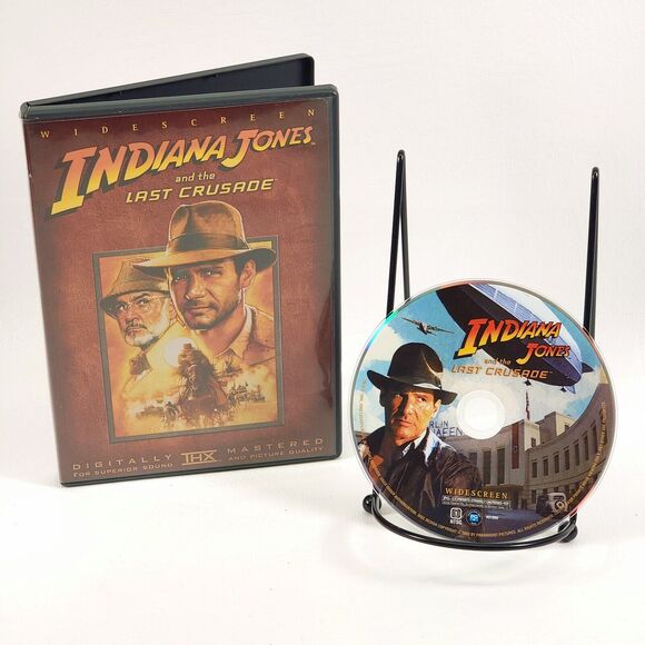 The Adventures of Indiana Jones Widescreen 4-Disc DVD Set Like New Harrison Ford - Picture 4 of 16